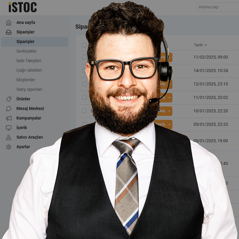 İstoc Profesyonel Satıcı Hizmeti İstoc Operasyon Desteği