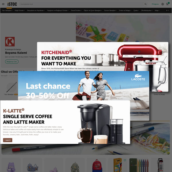 İstoc Reklam İlan Afiş İstoc Reklam Afişi